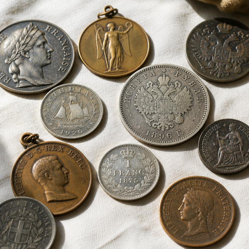 Monnaies et médailles anciennes